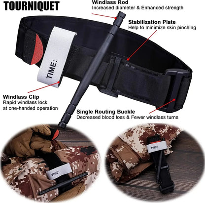 373 Piece First Aid Kit for Home, Travel, Camping, Hiking, Sports, Office & Outdoor Emergencies Survival Equipment Emergency kit