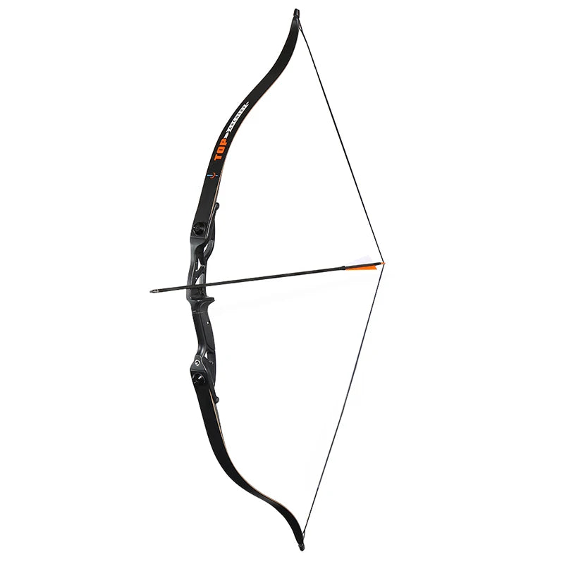 toparchery Archery Bow 56Inch 30-50lbs Outdoor Shooting Recurve Bow for Right-handed Powerful Take-down Hunting Bow with Bow Bag