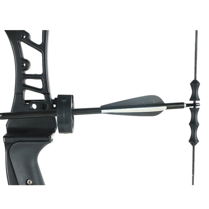 2pcs Bow String Silencer Stabilizer Silicon Finger Protector for Compound Bow/Recurve Longbow Hunting Archery Target Shooting