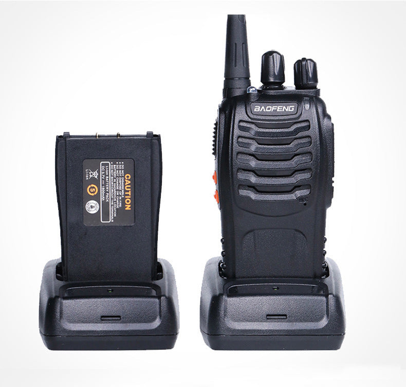 2PCS Baofeng BF-888S Walkie Talkie High-power 888s UHF 5W 400-470MHz BF888s H777 Long Range Two Way Radio For Hunting Hotel