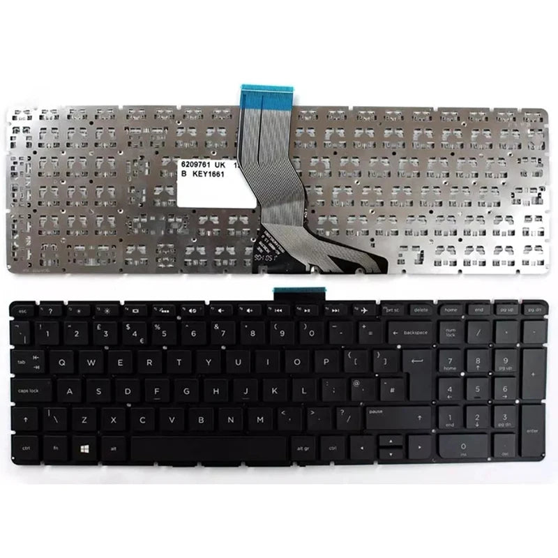 US/UK/RU/SP/FR/GR NEW Laptop Keyboard For HP 15-AB 15-AE 15-AD 15-AU 15-AK 15-AX 15-AS 15-BC 15Q-AJ 15G-AD M6-W M7-U 17-G 17-U