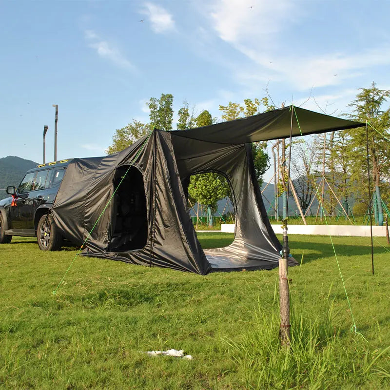 Camping Tent For 6 Person, Car Camping Accessories Including Nail, Outer Bag, Tent For SUV Hatchback Camping For Fishing, Hiking
