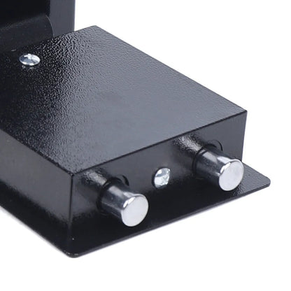 Durable Q235 Steel Lockable Safe Box with 1.01Gal Capacity 3 Keys & Felt Lining Ideal for Home Office & Travel Storage