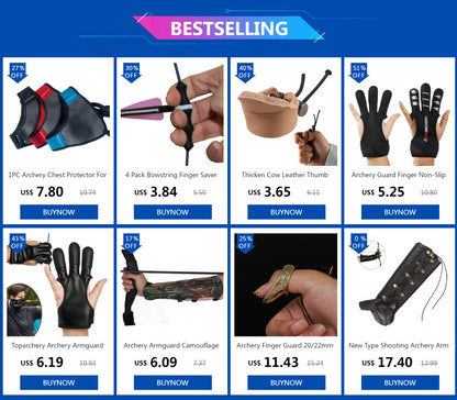 2pcs Bow String Silencer Stabilizer Silicon Finger Protector for Compound Bow/Recurve Longbow Hunting Archery Target Shooting