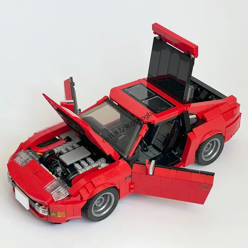 1462PCS 1:14 scale Nissed 300ZX classic supercar static version racing model DIY creative ideas Child Toy Assembly Puzzle Gift