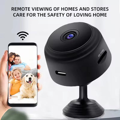 Mini Security Protection Camera Smart WiFi Wireless Video Surveillance 1080P HD Indoor Night Vision Secret Security Hoome Camera