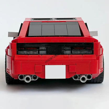 1462PCS 1:14 scale Nissed 300ZX classic supercar static version racing model DIY creative ideas Child Toy Assembly Puzzle Gift