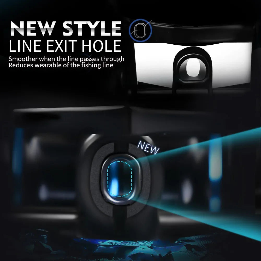 Baitcasting Fishing Reel 7.2:1 Gear Ratio 8Kg/17.6Lb Max Drag Casting Reel with Metal Spool for Freshwater Saltwater Pesca