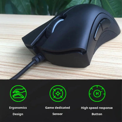 Razer Mouse Purgatory Viper Standard Edition 6400DPI Wired Gaming Mouse Brand Merchandise Birthday Graduation Gift Wholesale