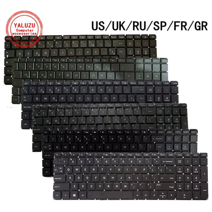 US/UK/RU/SP/FR/GR NEW Laptop Keyboard For HP 15-AB 15-AE 15-AD 15-AU 15-AK 15-AX 15-AS 15-BC 15Q-AJ 15G-AD M6-W M7-U 17-G 17-U
