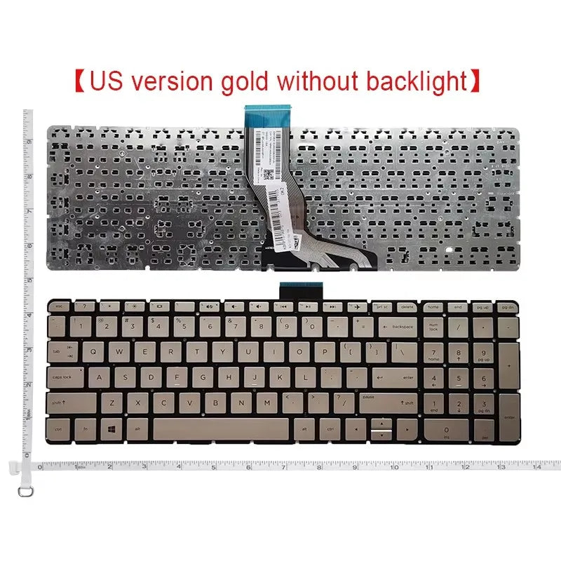 US/UK/RU/SP/FR/GR NEW Laptop Keyboard For HP 15-AB 15-AE 15-AD 15-AU 15-AK 15-AX 15-AS 15-BC 15Q-AJ 15G-AD M6-W M7-U 17-G 17-U