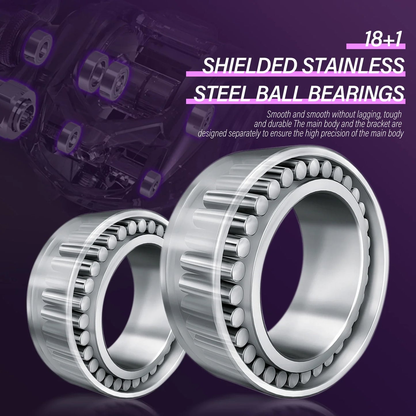 Sougayilang Baitcast Fishing Reel 7.2:1 Gear Ratio Max Drag 8kg Aluminum Spool BaitCasting Reel for Freshwater Saltwater Fishing