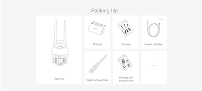 Vstarcam CS64 Outdoor Security Wireless 3MP IP Camera Smart Home Dome Waterproof Color Night Two Way AI Human Detection Camera