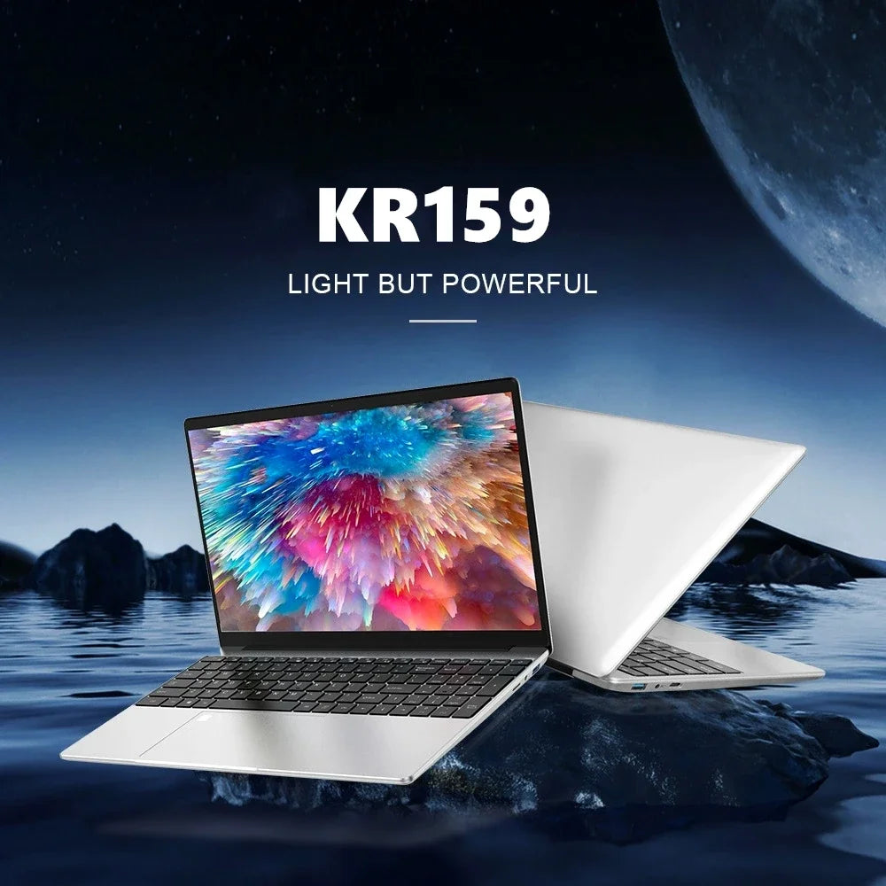 Laptop Intel N5095 15.6 Inch 16GB RAM 1TB SSD DDR4 Windows 11 Fingerprint Unlock Backlit Keypad HD Camera BT4.2 Computer PC