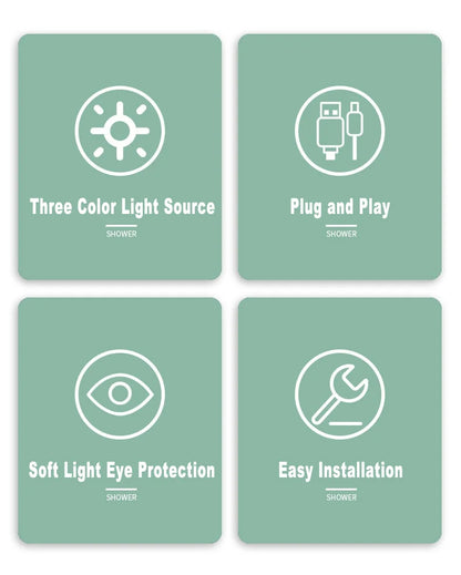 30CM CCT LED Computer Screen Hanging Light Bar Atmosphere Lamp for Work Study Read Gaming Dimming Lighting Monitor Light Bar