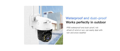 Vstarcam CS64 Outdoor Security Wireless 3MP IP Camera Smart Home Dome Waterproof Color Night Two Way AI Human Detection Camera