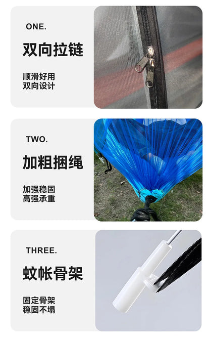 Camping Hammock Tent - Hammock for Camping - Portable Travel Hammock - Versatile Camping - Accessories for Camping