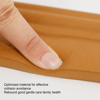 10/2M Self Adhesive Skirting Line Thickened Anti-collision Decoration Kids Corner Line Flexible Floor Skirting Foam Wall Sticker