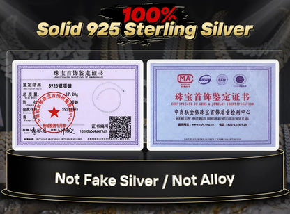 Sparkling Moissanite Tennis Chain Bracelet Necklace 100% 925 Sterling Silver Pass Diamond Test Fine Jewelry valentine's day Gift