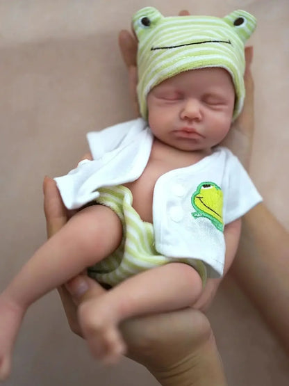 12" 30Cm Boy Micro Preemie Full Body Silicone Baby Doll Lifelike Mini Reborn Doll Surprice Children Anti-Stress My Melody
