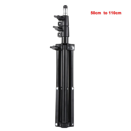 DITONG Projector Bracket Travel Tripod with 1/4 Screw Photographic Lighting Stand Extendable 110cm for Projector Camera Outdoor