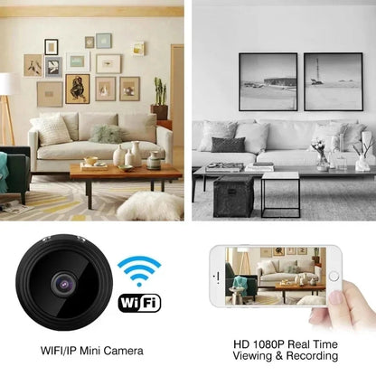 Mini Security Protection Camera Smart WiFi Wireless Video Surveillance 1080P HD Indoor Night Vision Secret Security Hoome Camera