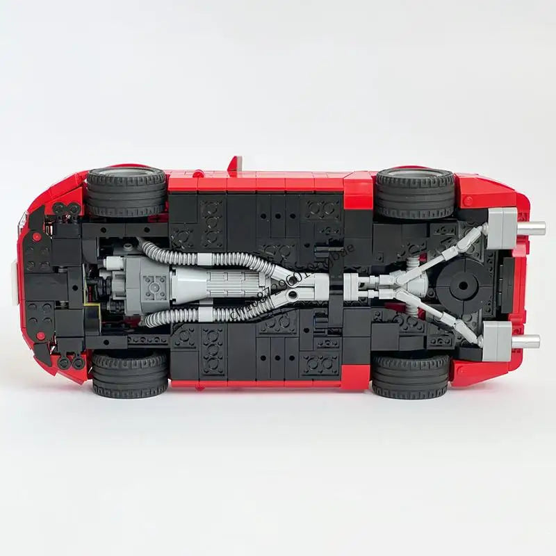 1462PCS 1:14 scale Nissed 300ZX classic supercar static version racing model DIY creative ideas Child Toy Assembly Puzzle Gift