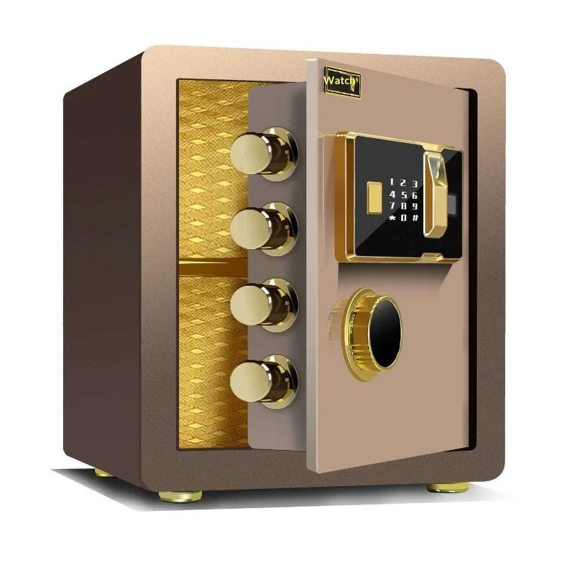 Digital Electronic Password Safe Box Home Office Hotel Concealed Wall Mini Fireproof Security Armored Wardrobe Large Deposit