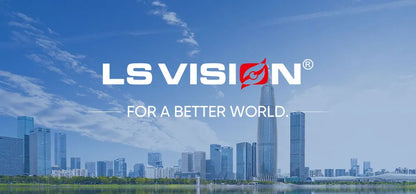 LS VISION Three Screen Camera WIFI 15MP 6K Three Lens  Monitor Night Vision Security Protection  3 PTZ Lens Video Surveillance