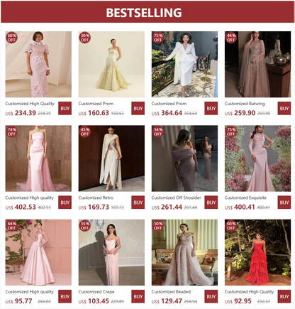 Customized Evening Dresses Women Elegant Vestido Coctel Formal Dress Shiny Dress Formal Occasion Dresses Gown فساتين نسائية شح