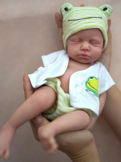 12" 30Cm Boy Micro Preemie Full Body Silicone Baby Doll Lifelike Mini Reborn Doll Surprice Children Anti-Stress My Melody