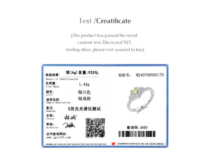 MODIAN 925 Sterling Silver Luxury Sparkling Water Drop CZ Crown Finger Ring For Women Wedding Engagement Fine Jewelry Gifts