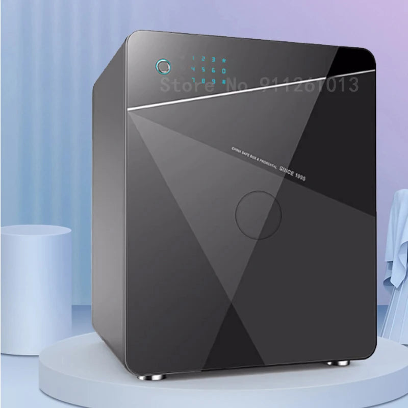 Electronic Password Fingerprint Safe New Safes Box Smart Home Office All-steel High Security Concealed Handle Safety Deposit Box