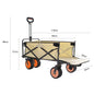 Electric Camp Car, Outdoor Camping Caring, Portable Campes Cares  Picnic Car Can Carry People, Foldable Handcart