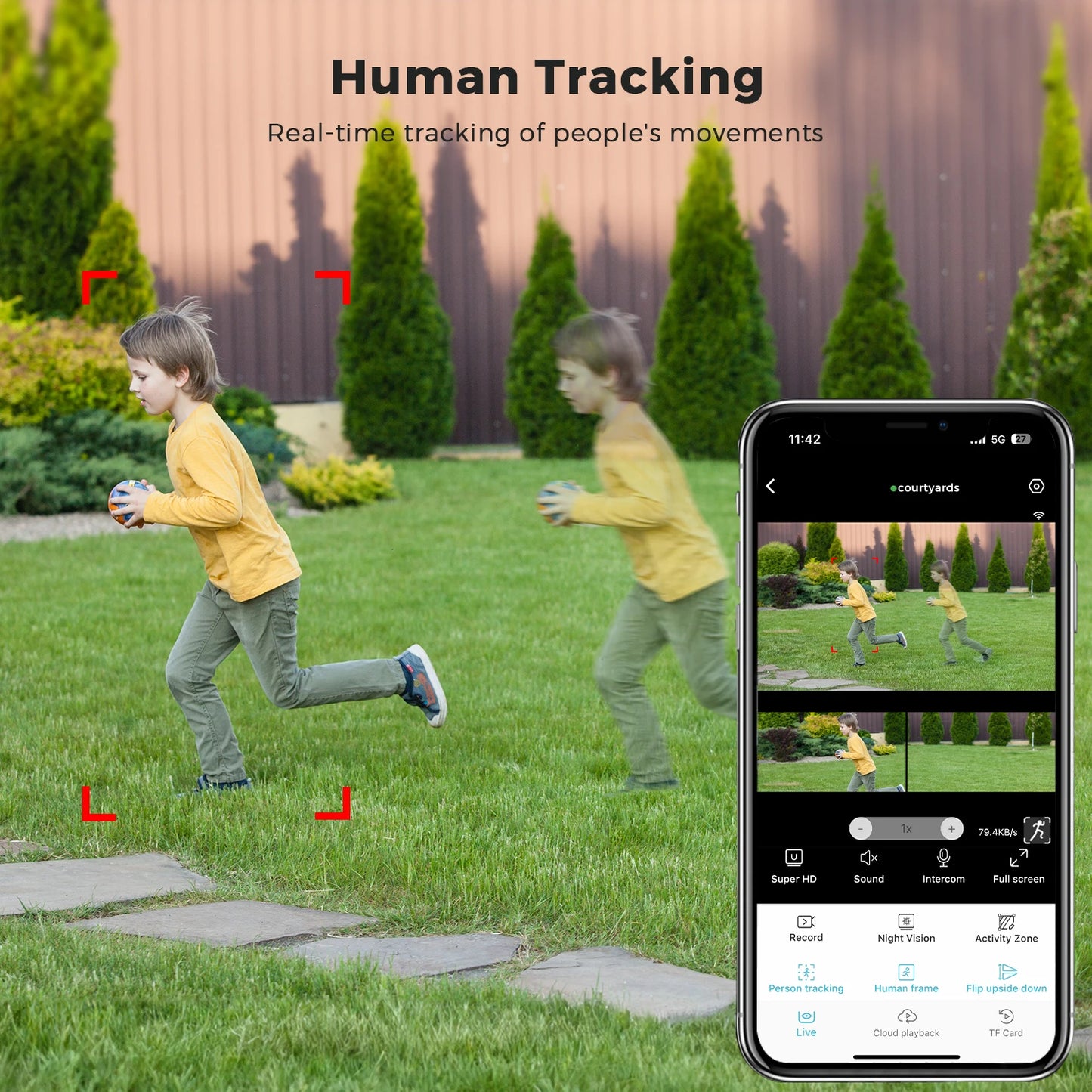 15MP Three Lens PTZ IP Camera Outdoor 6K HD Three Screen WiFi Security Camera Auto Tracking 10MP 4K Dual Len Wirelss CCTV Camera