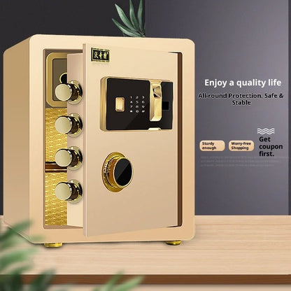 Digital Electronic Password Safe Box Home Office Hotel Concealed Wall Mini Fireproof Security Armored Wardrobe Large Deposit
