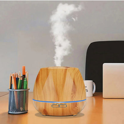 Aroma Essential Oil Diffuser Aromatherapy Ultrasonic Air Humidifier Automatically Remote Control Humidificador 300 500 1000ml