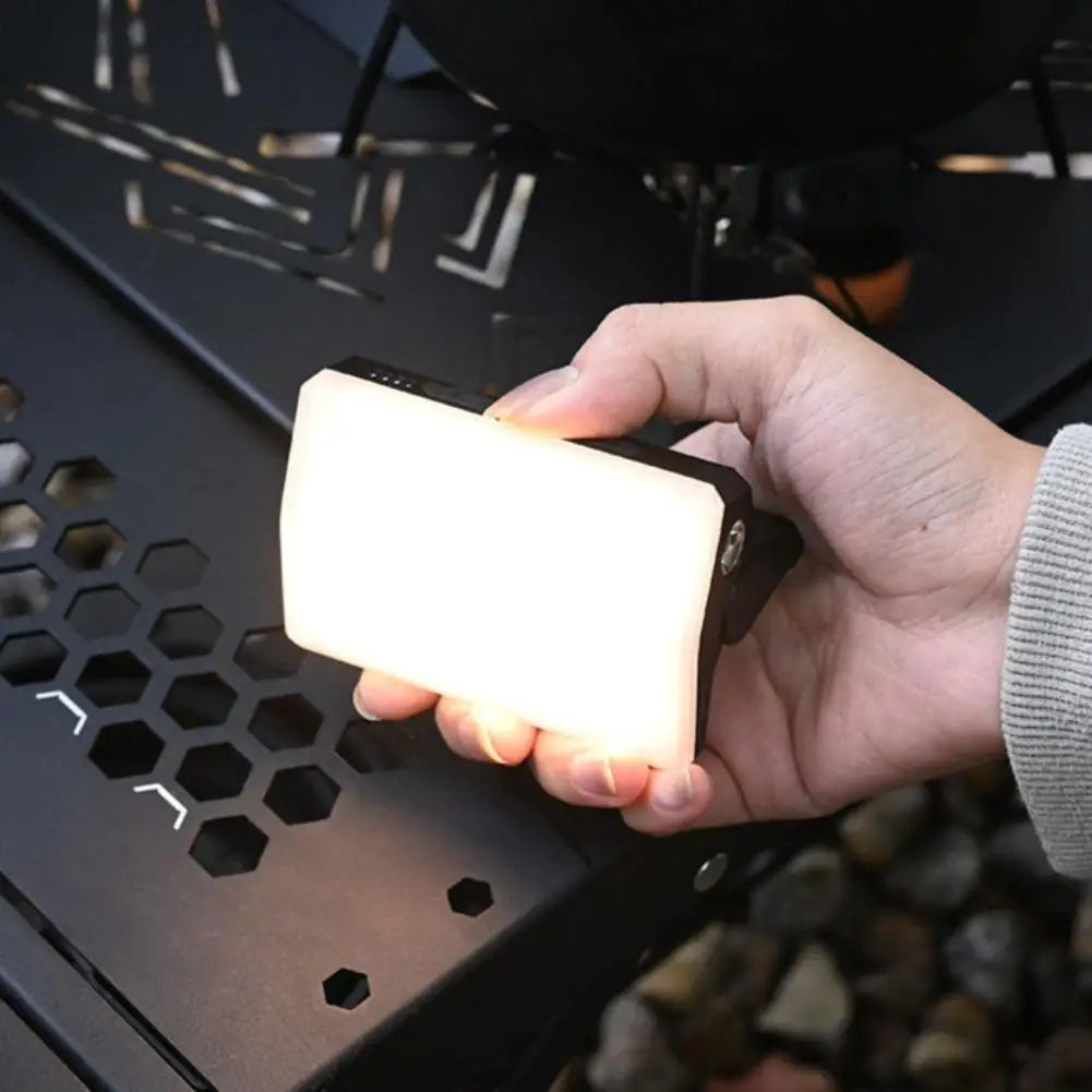 Card-type Camping Lamp Card style camping light, ambient lighting convenient outdoor hiking camping light Magnetic Base