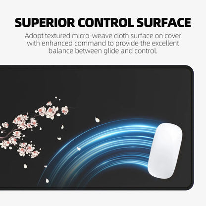 1PC Large Mouse Pads For Desk, Gaming Mouse Pad, Mouse Pad with Stitched Edges and Non-Slip Rubber Base, Extended Mouse Pad