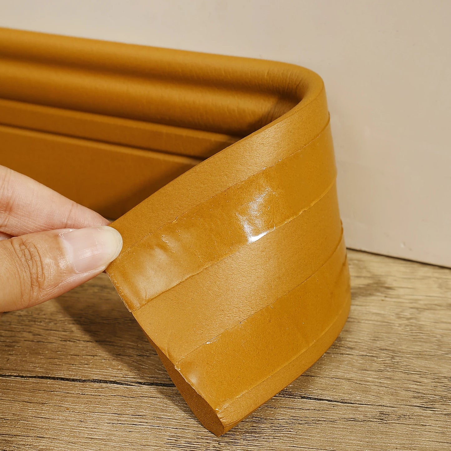 10/2M Self Adhesive Skirting Line Thickened Anti-collision Decoration Kids Corner Line Flexible Floor Skirting Foam Wall Sticker