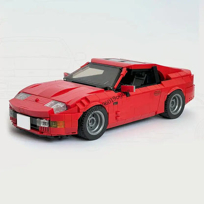 1462PCS 1:14 scale Nissed 300ZX classic supercar static version racing model DIY creative ideas Child Toy Assembly Puzzle Gift