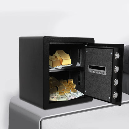 Electronic Furniture Safe with Combination Lock Digital Wall Safe Box Safe for Home