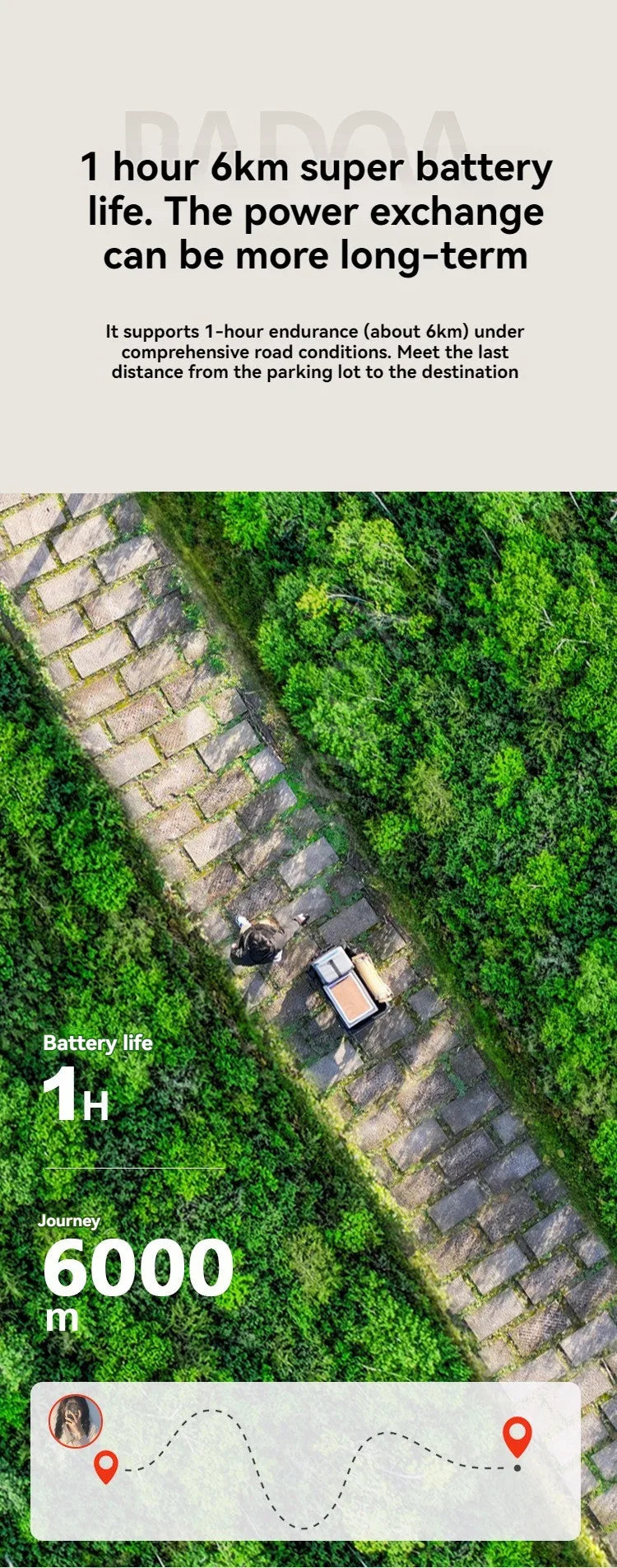 Electric Camp Car, Outdoor Camping Caring, Portable Campes Cares  Picnic Car Can Carry People, Foldable Handcart