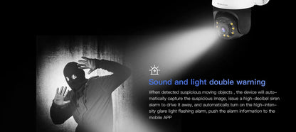 Vstarcam CS64 Outdoor Security Wireless 3MP IP Camera Smart Home Dome Waterproof Color Night Two Way AI Human Detection Camera