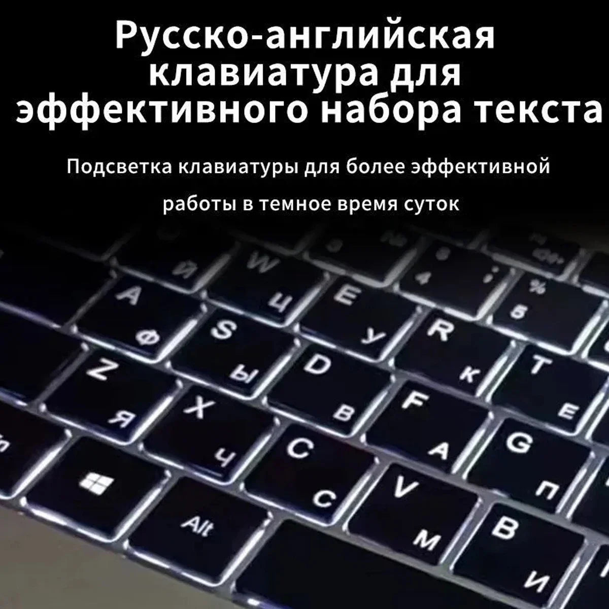 Laptop Intel N5095 15.6 Inch 16GB RAM 1TB SSD DDR4 Windows 11 Fingerprint Unlock Backlit Keypad HD Camera BT4.2 Computer PC