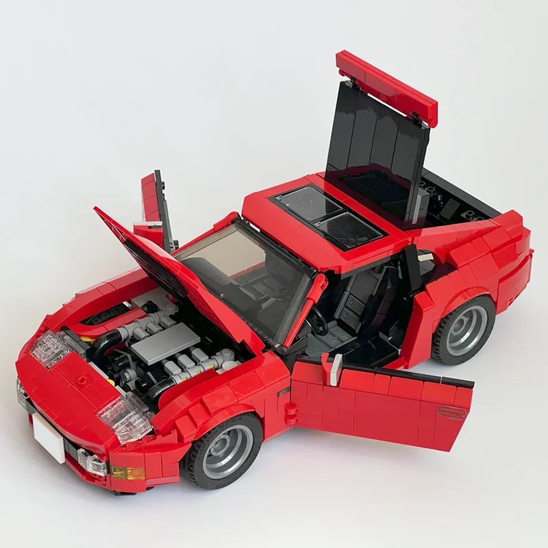 1462PCS 1:14 scale Nissed 300ZX classic supercar static version racing model DIY creative ideas Child Toy Assembly Puzzle Gift