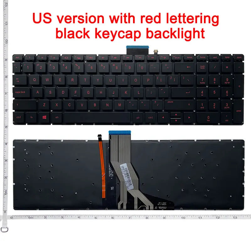 US/UK/RU/SP/FR/GR NEW Laptop Keyboard For HP 15-AB 15-AE 15-AD 15-AU 15-AK 15-AX 15-AS 15-BC 15Q-AJ 15G-AD M6-W M7-U 17-G 17-U