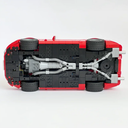 1462PCS 1:14 scale Nissed 300ZX classic supercar static version racing model DIY creative ideas Child Toy Assembly Puzzle Gift