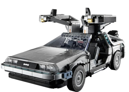 IN STOCK 10300 DeLorean Back to the Future Time DMC-12 Machine Sport Car Building Block Brick Toys For Children Chritmas Gift
