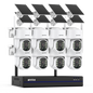 Annke 4MP Wireless PT Solar Camera 16CH NVR 2.4G&5.8G dual-band Security Camera Solar Built-in Battery Wifi security camera